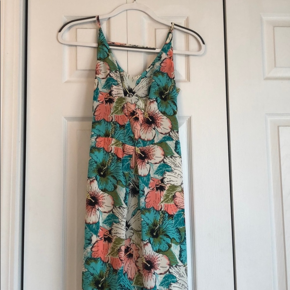 Floral maxi dress